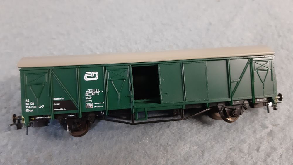 Vláčiky - vozeň ROCO H0 Gbgs ČD - 4