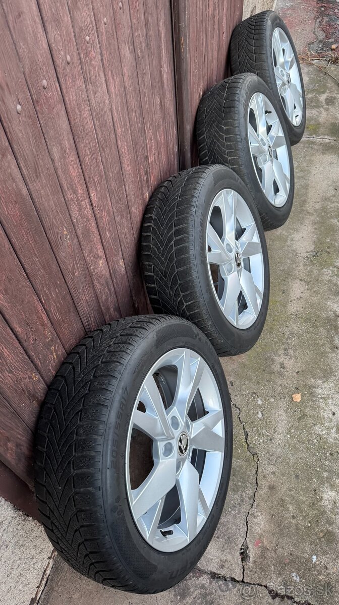 originální ALU kolesá škoda Lyra R17 - 4