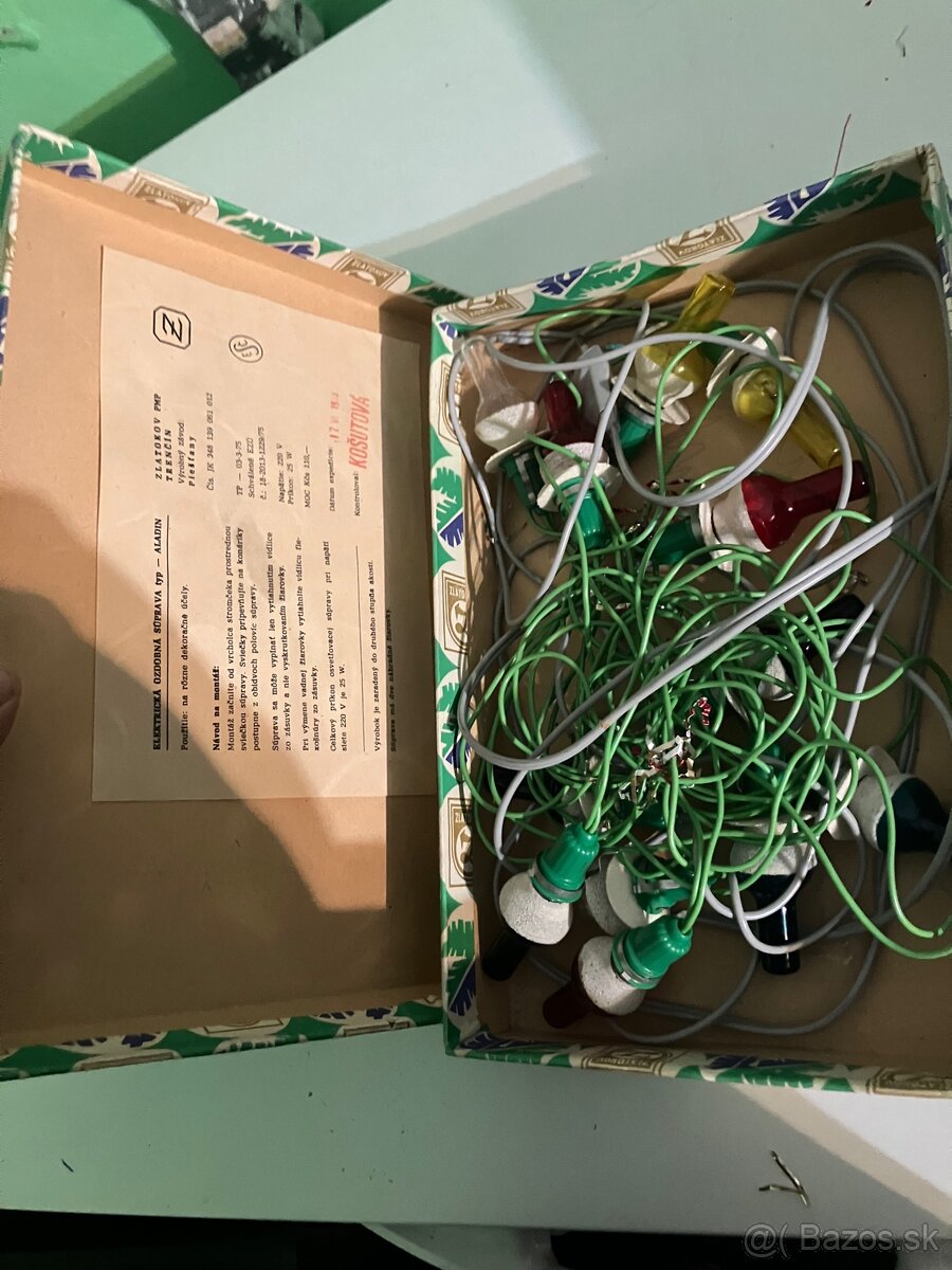 Predám svetielka zlatokov Vianocne svetielka - 4