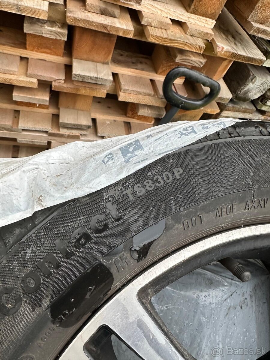 Zimne komplety 205/55 r16 continental - 4
