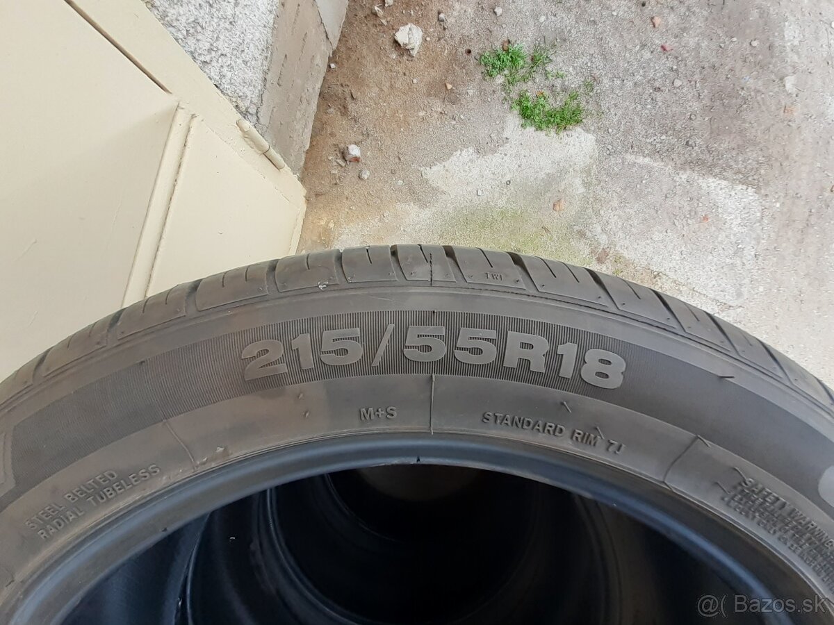 Celoročne pneumatiky "18" 215/55 - 4