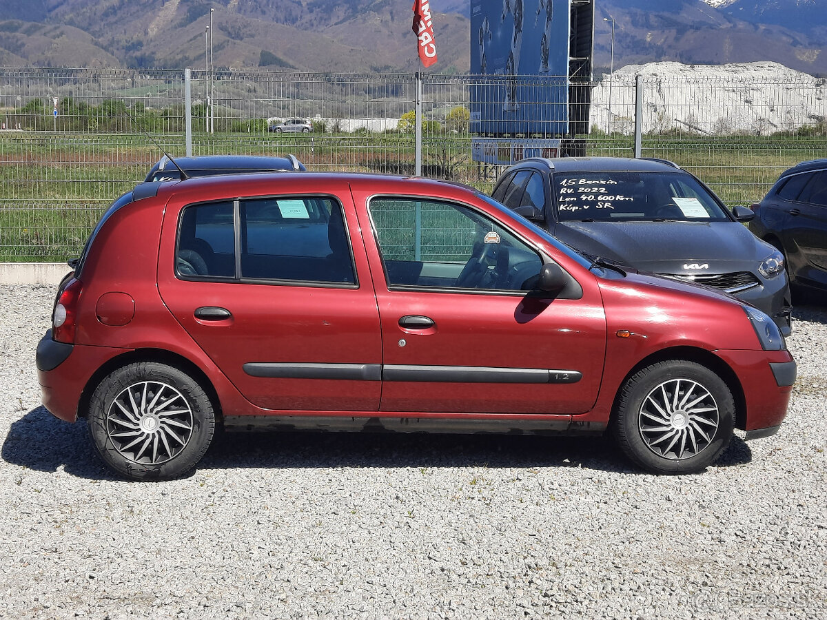 Renault Clio 1,2i - len 138.845 km - 4