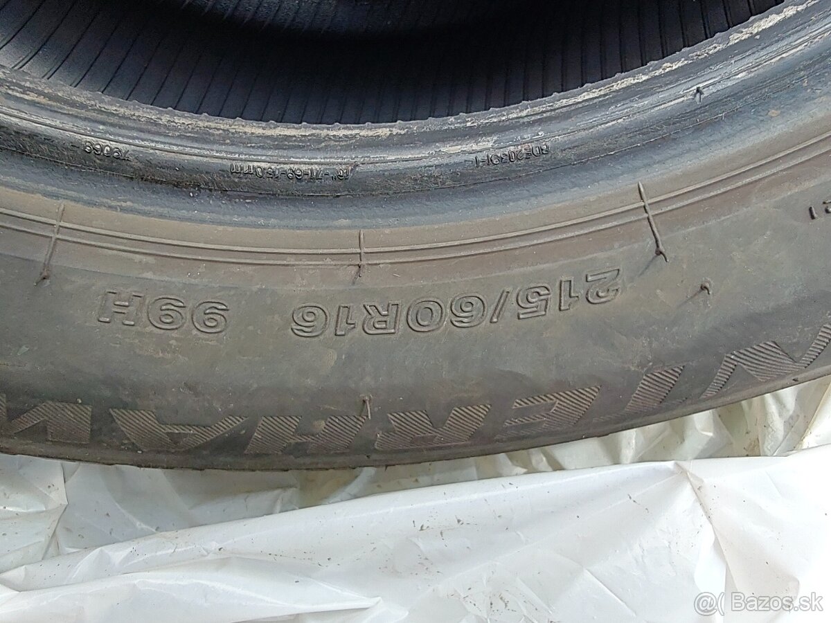 215/60 R16 Firestone, zimne, top cena - 4
