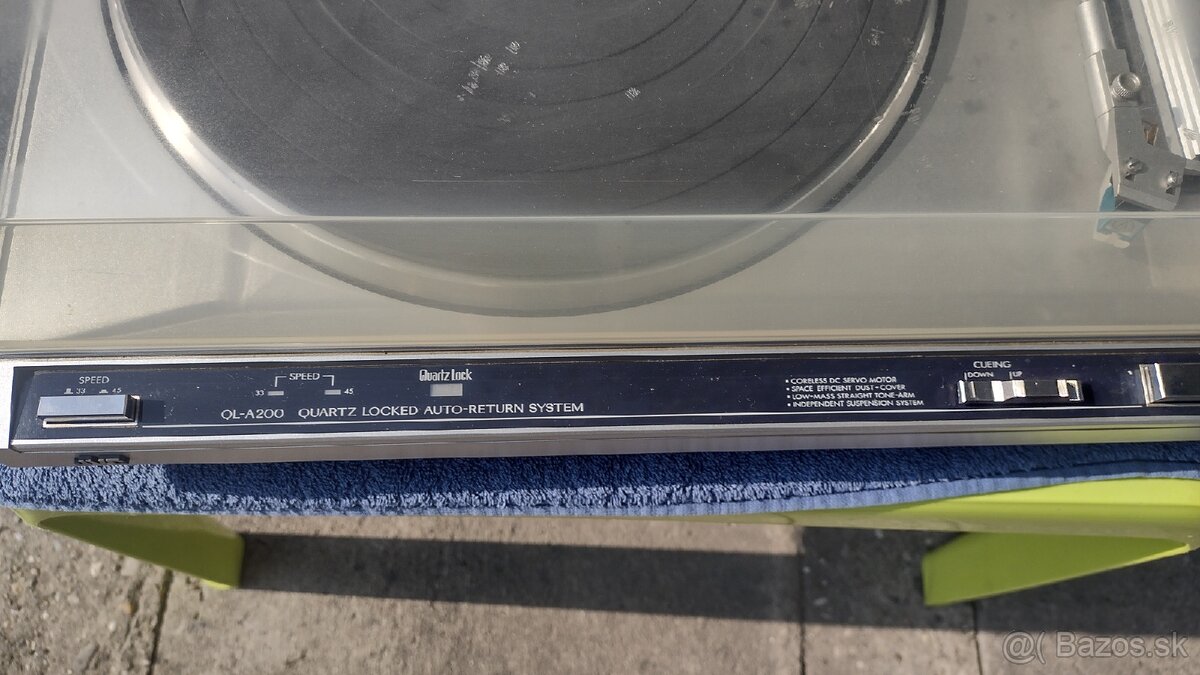 Predám kvalitný gramofón JVC QL -A 200. - 4