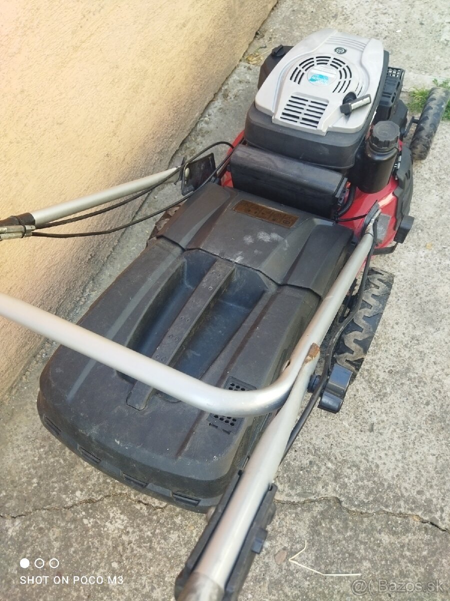 Benzínová kosačka Einhell s pojazdom a štartérom - 4