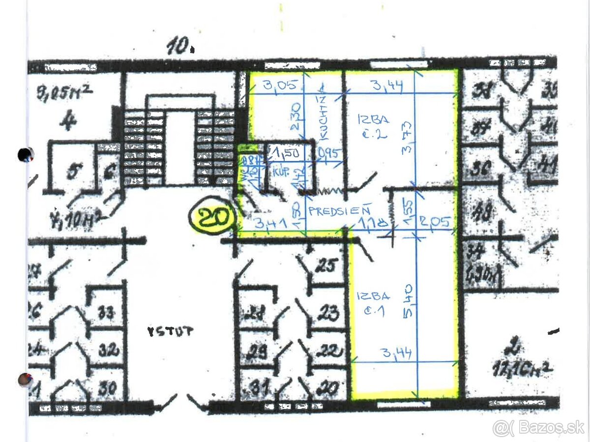 Dražba 1/2 podielu bytu - Rimavská Sobota - 1. kolo - 4