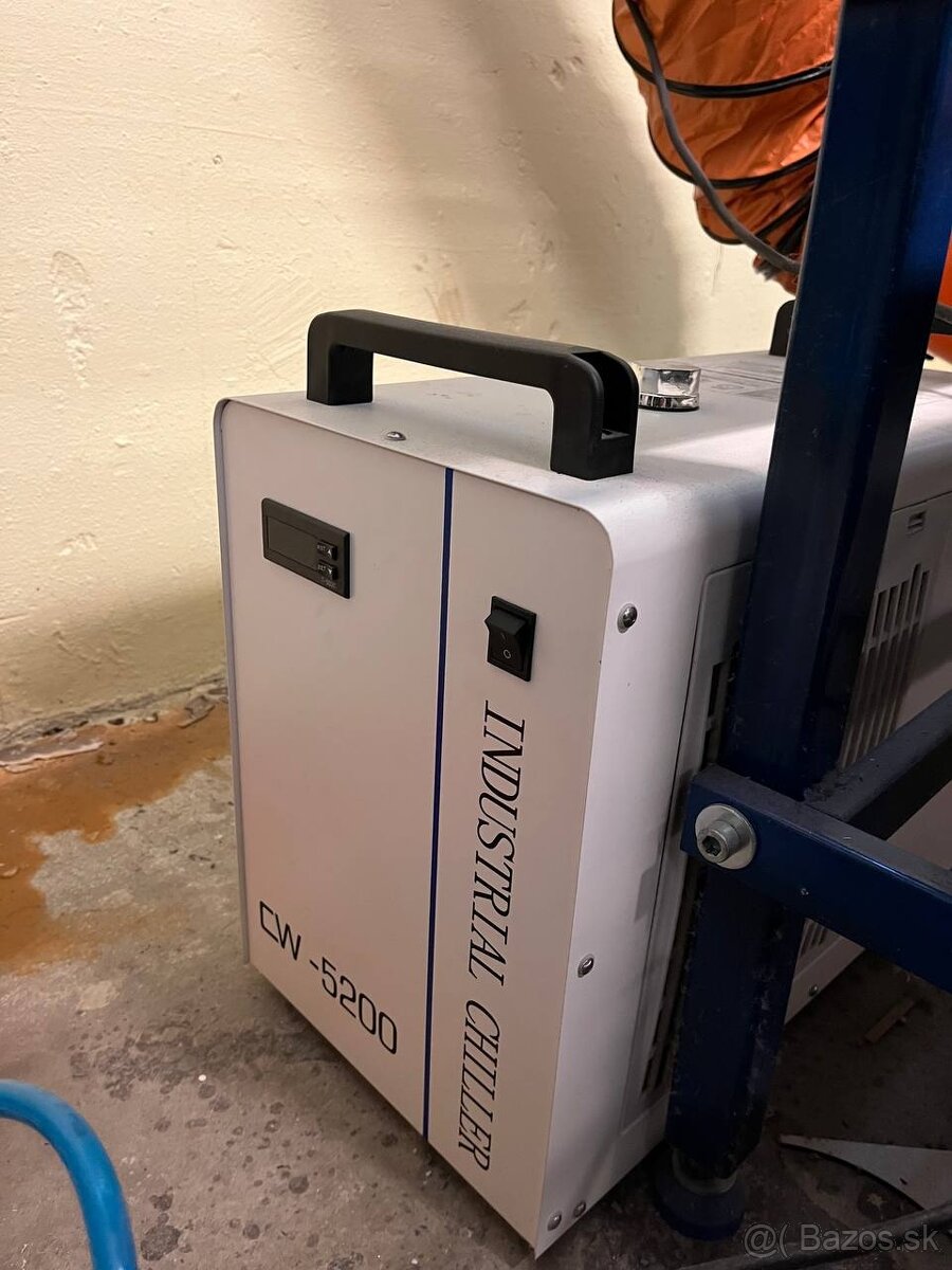 CO2 laserový gravírovací a rezný stroj 80W – Ruida, chiller, - 4