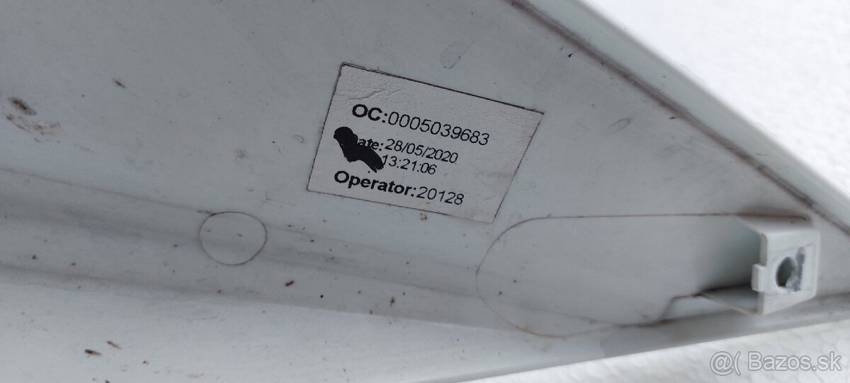 Ktm duke 890r biely plastový kryt nádrže - 4