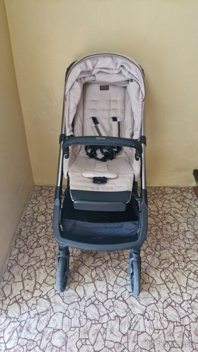 Super športový kočík v krémovej farbe od Inglesina Aptica - 4