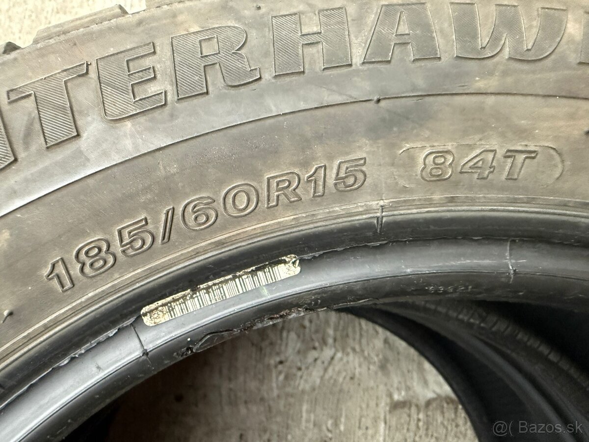 Zimne pneumatiky SMART 165/65 R15 + 185/60 R15 - 4