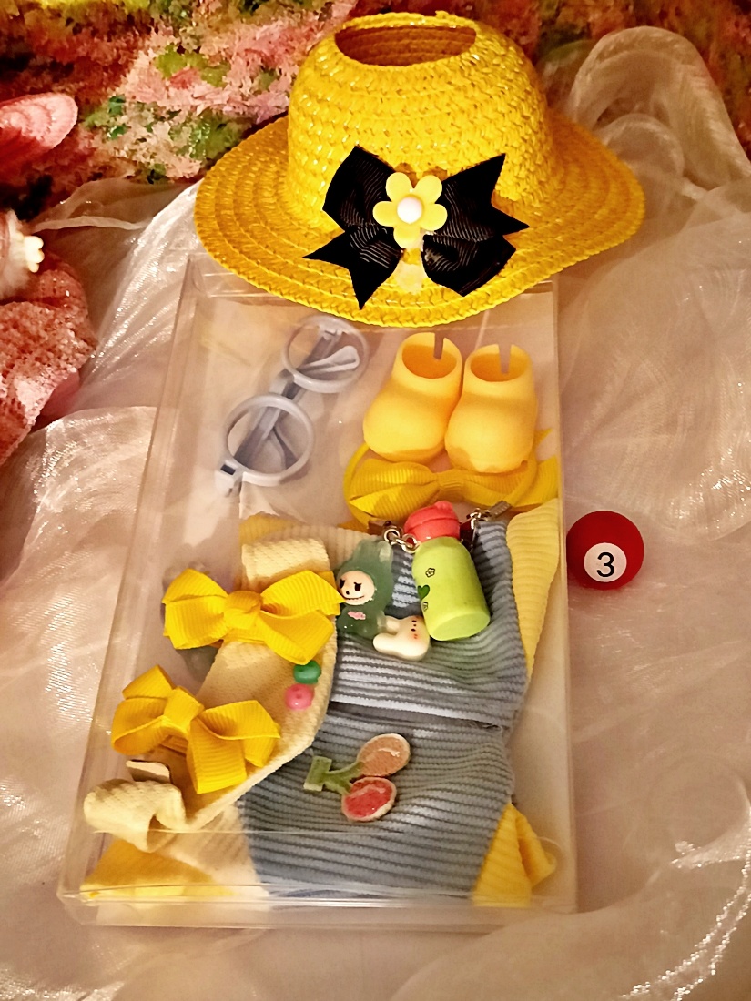 2, 3 🎀🎁 OBLEČENÍ DOPLŇKY pro LABUBU, LAFUFU ,MONČIČÁK - - 4