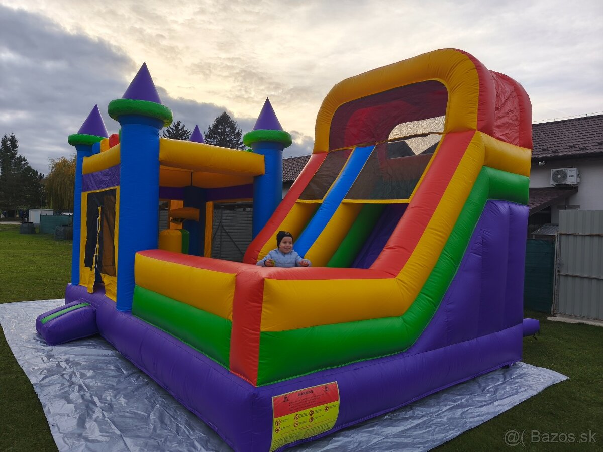 Skákací hrad na predaj. Úplne nový - 4