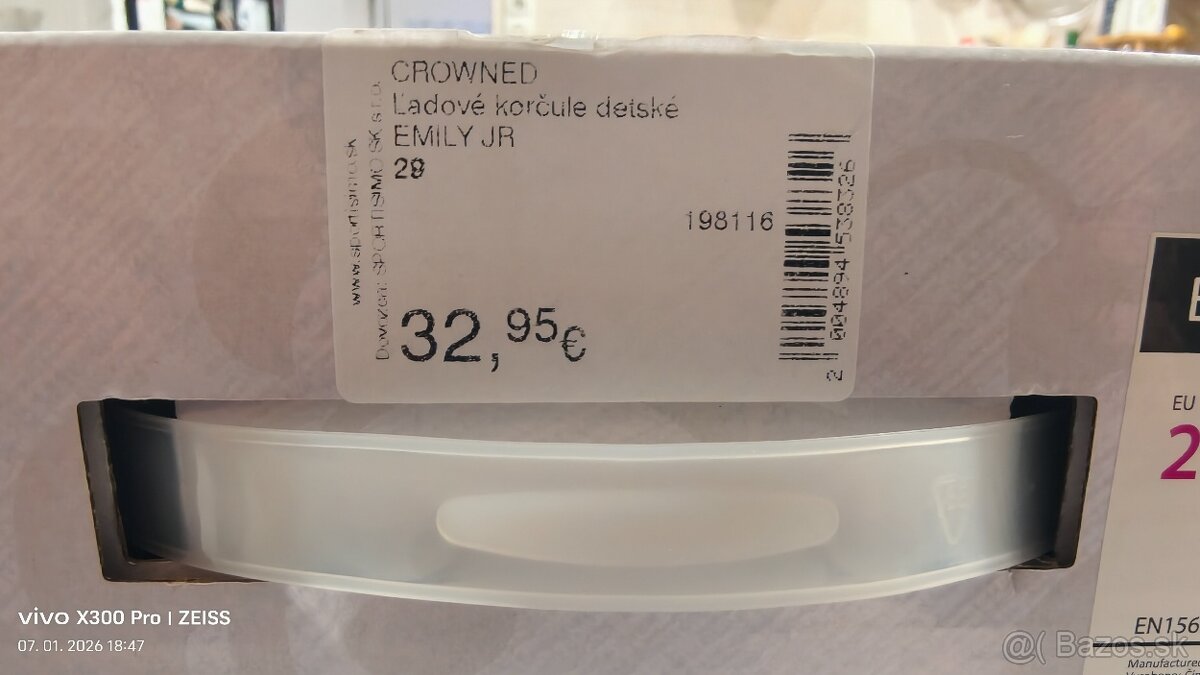 Dievčenské korčule na ľad 29 - 4