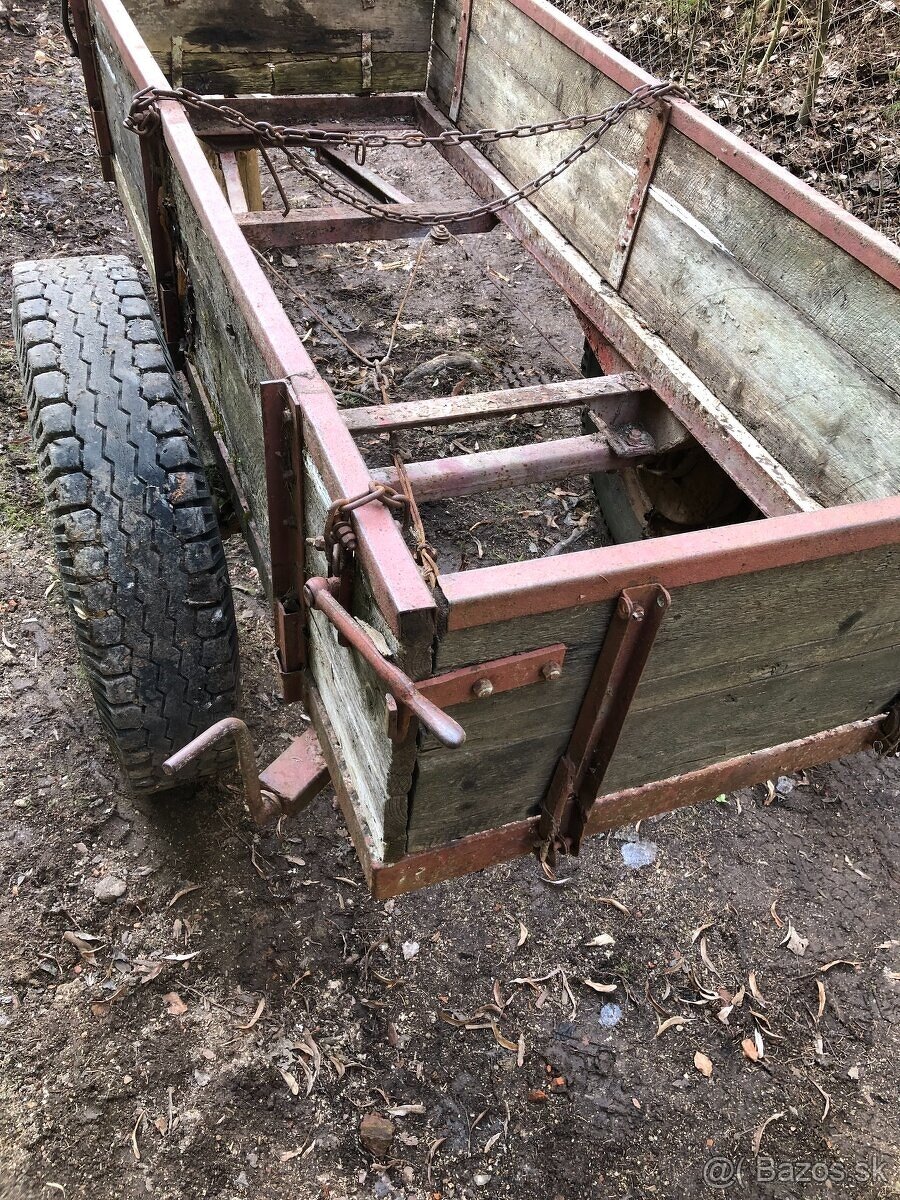 Vlečka za malotraktor traktor zetor 3011 - 4