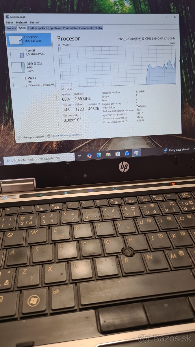 HP elitebook 2540p - 4