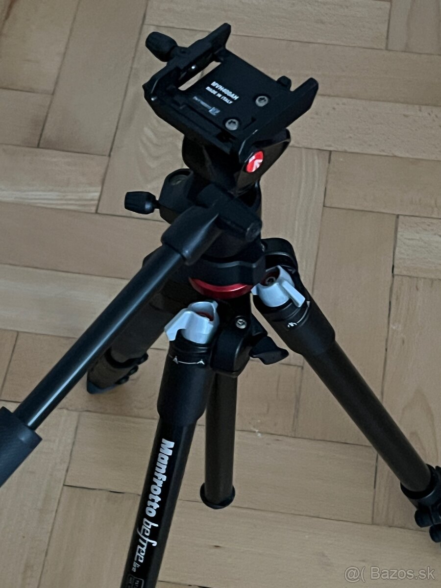 💯Predám Tripod MANFROTO BE FREE - 4