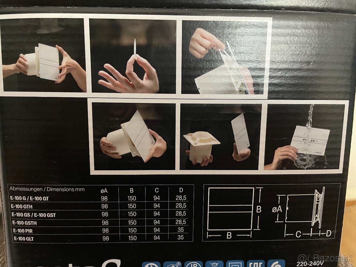 Ventilatory do kupelne a wc - 4