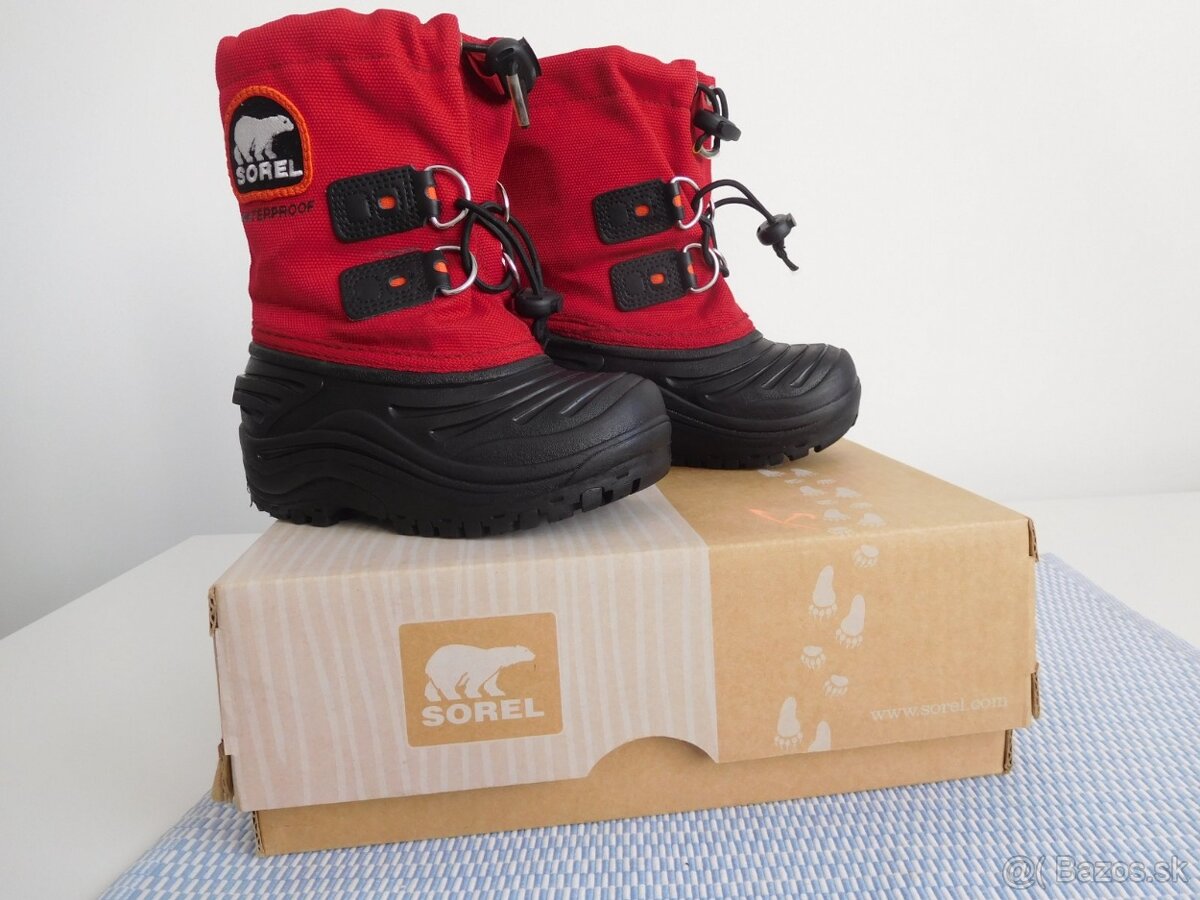 Sorel Waterproof- 25v, detská zimná obuv - 4