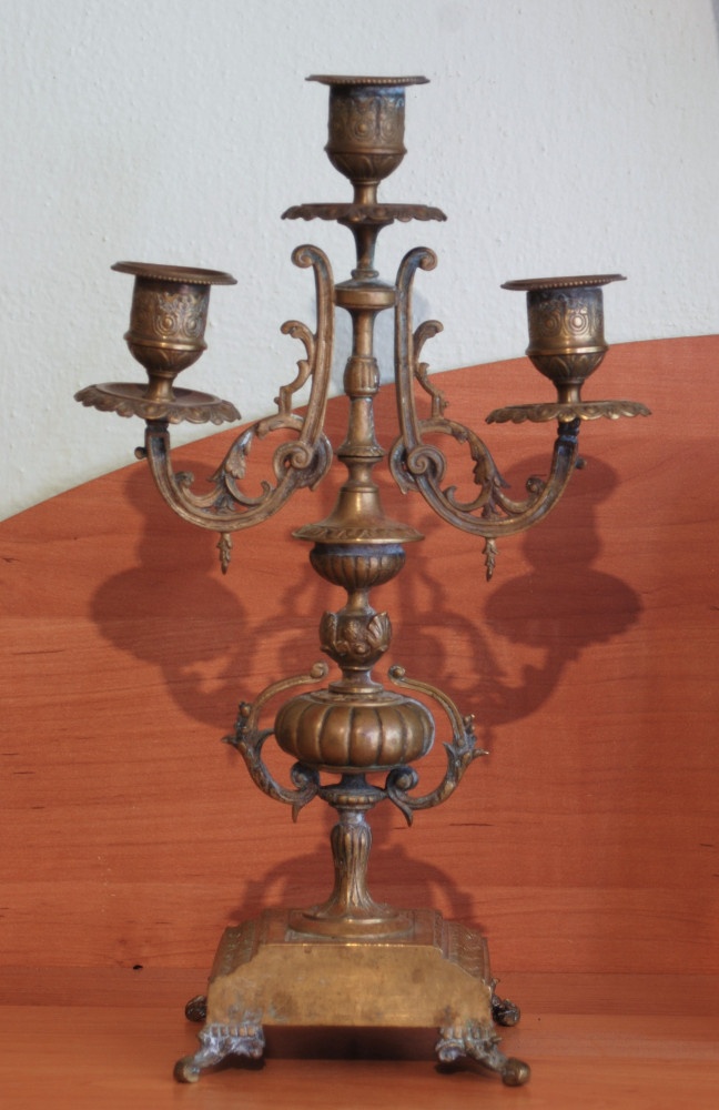 Starožitný svietnik v štýle Napoleona III. - 4