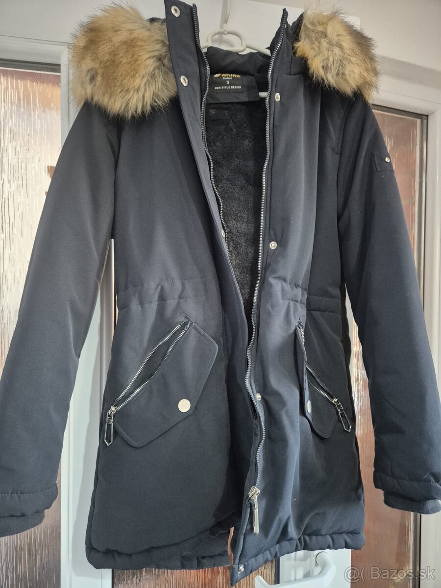 Dámsky dievcensky kabát veľkosť S - 4