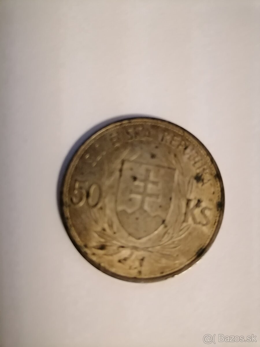 50 korún slovenských /1939-1944------20€ - 4