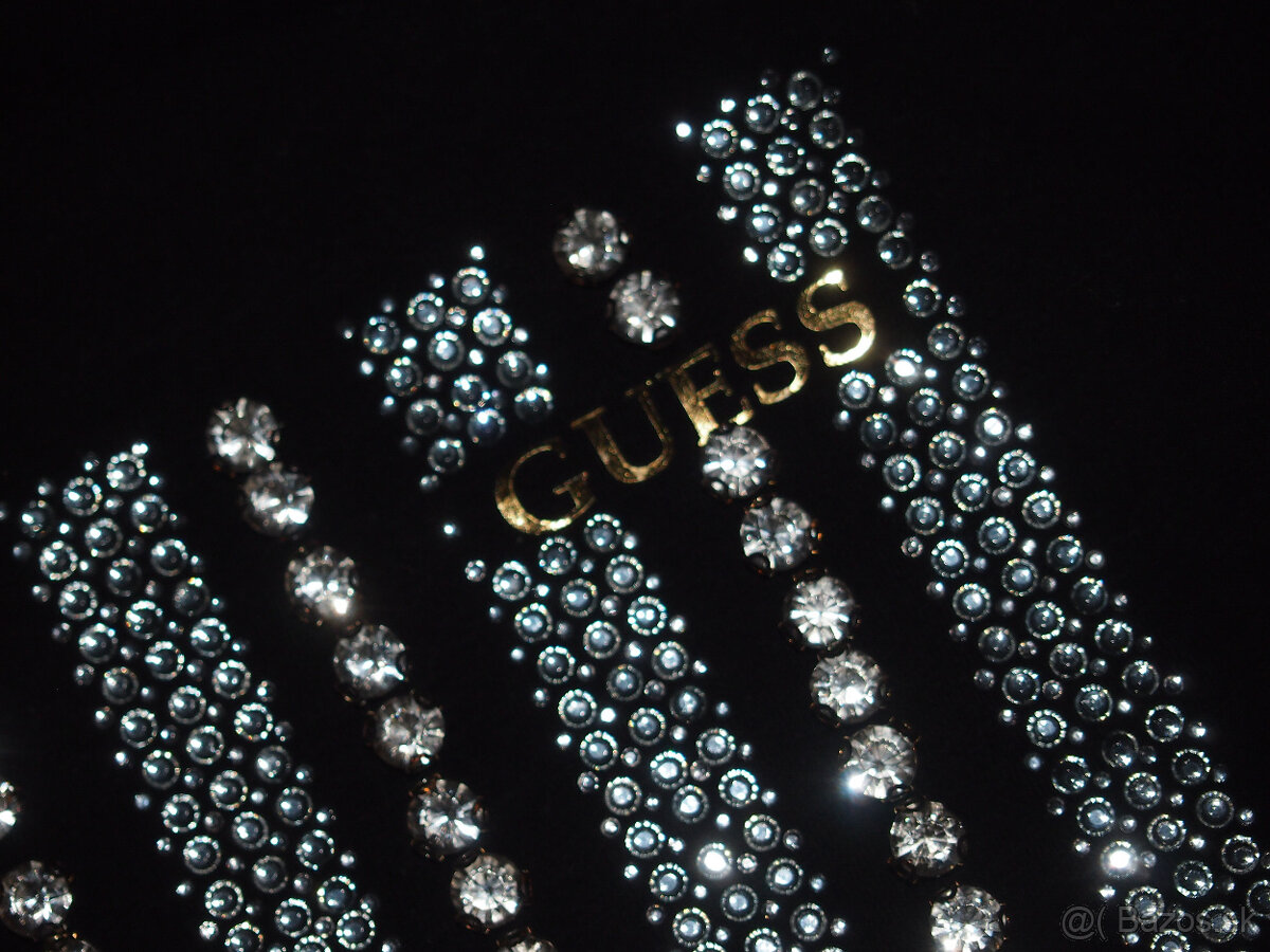 Guess dámske čierne tričko - 4