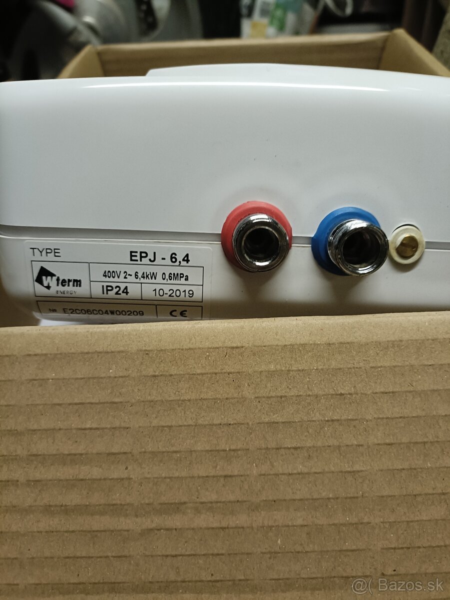 Prietokový ohrievač vody - 4