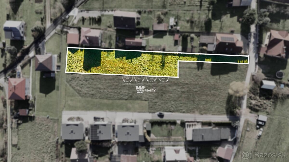 Stavebný pozemok – 695 m², Čadca (lokalita u Kyzka) - 4