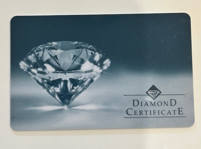 Zafírový prsteň s diamantmi - 4