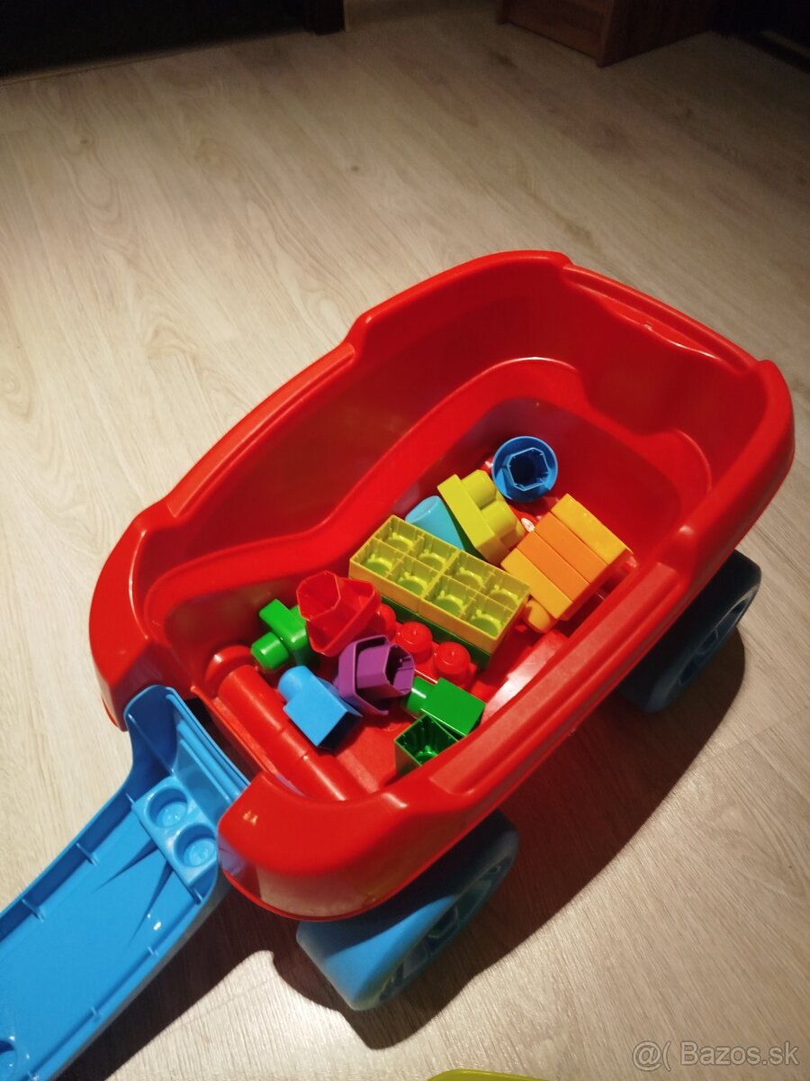 Detský vozík s kockami - 4