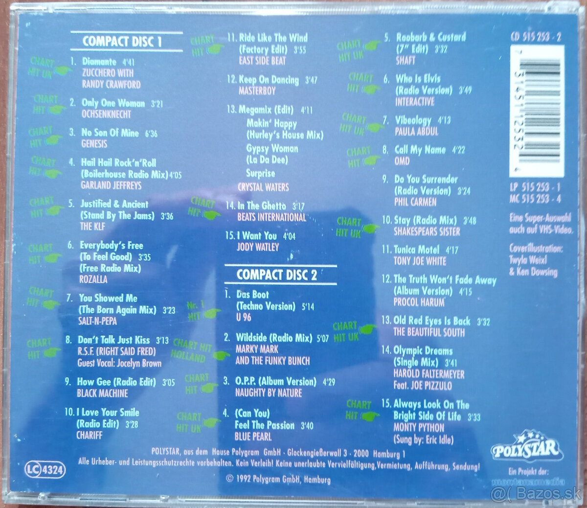 Predám originálne CD Formel eins ( dance & pop music ) - 4