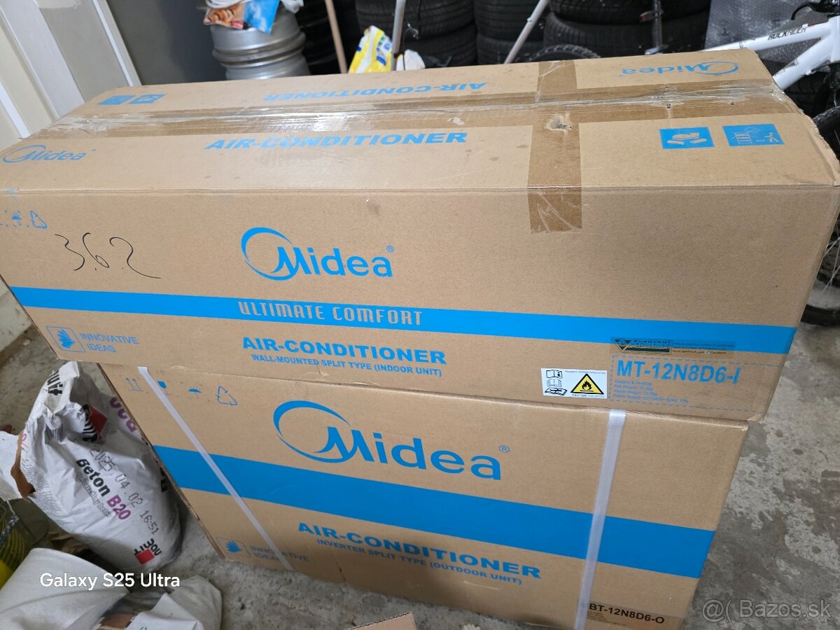 Klimatizácia Midea 3,5kw Nová zabalená - 4