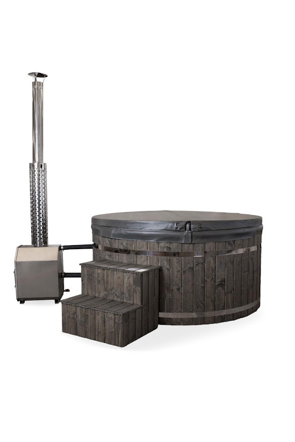 Nová hydromasážna vírivka (kúpacia kaďa) s externou pieckou - 4