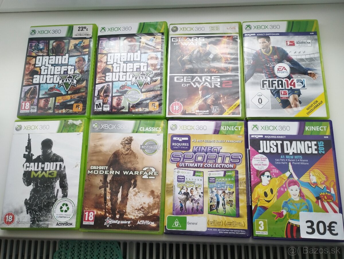 Predám Xbox 360 4GB + Kinect - 4