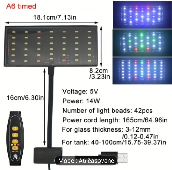 Osvetlenie akvaria, led. - 4