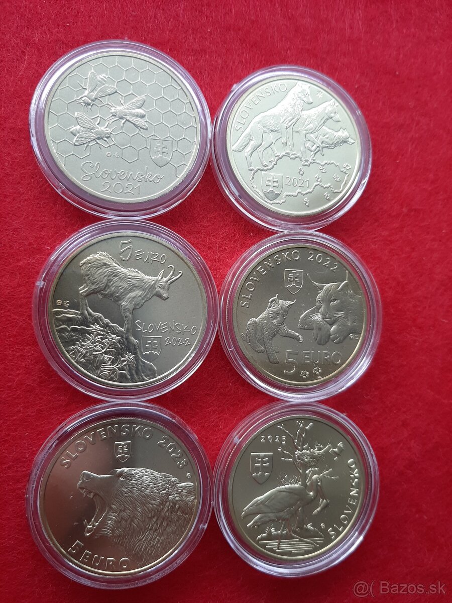 Slovenské 5€ mince - 4