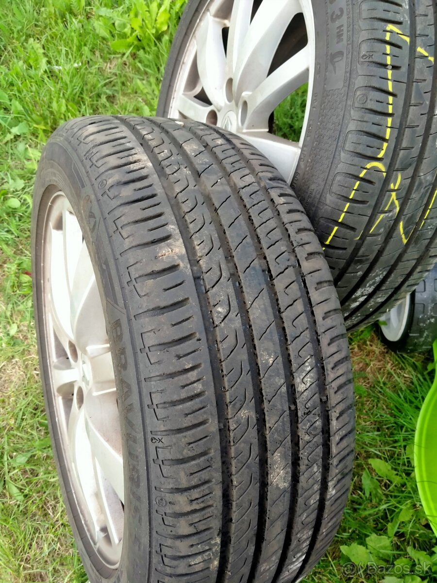 Predám elektróny s pneumatikami r17 - 4