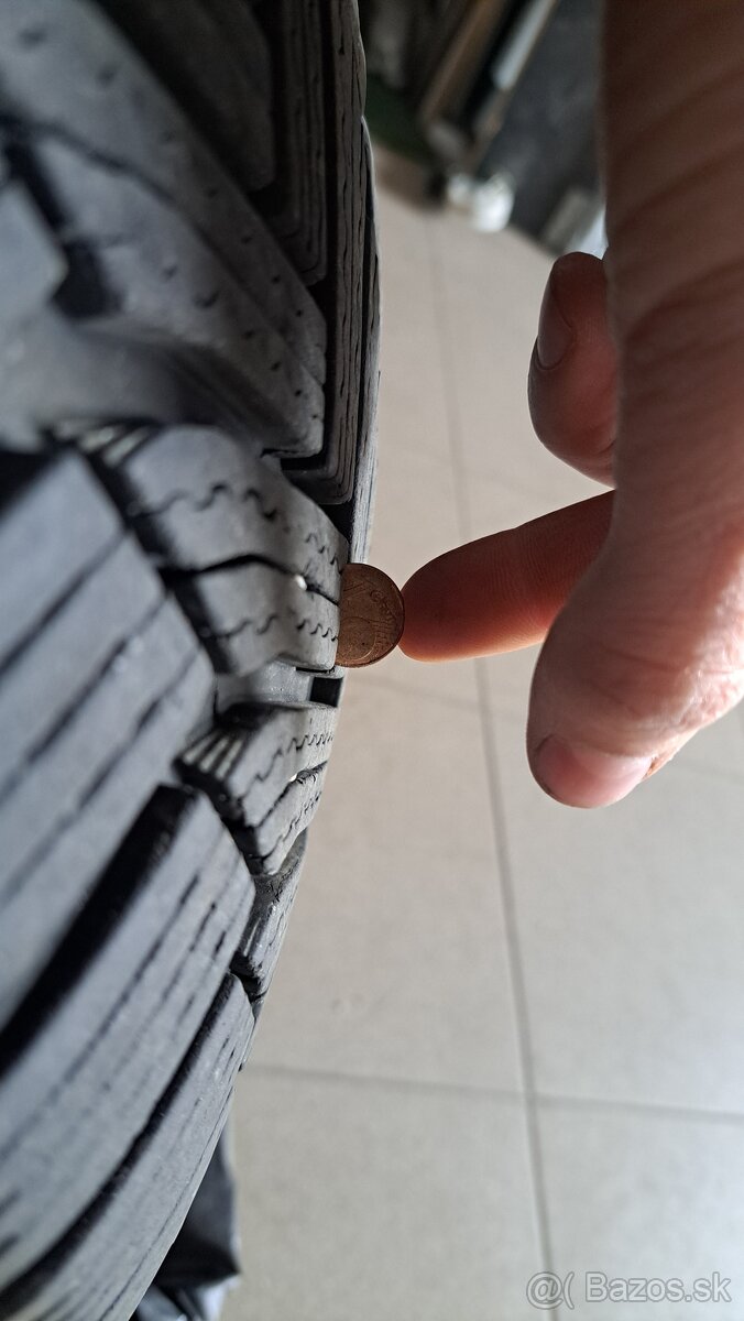 Predám zimné pneu MICHELIN ALPIN 6 215/60 R16 99H - 4