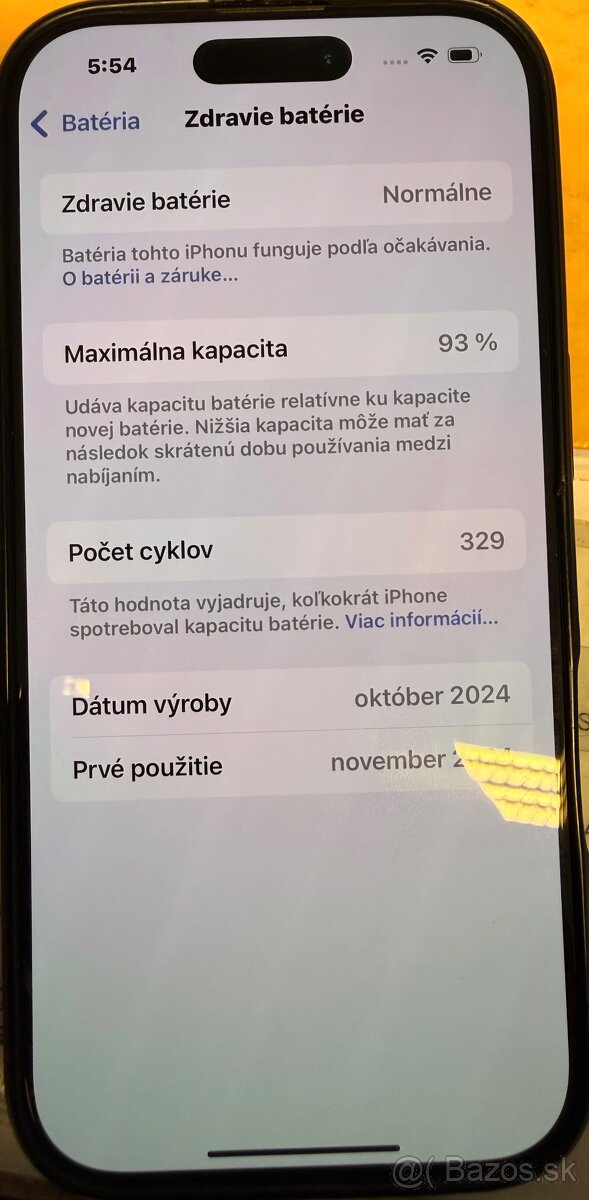 Predám iPhone 16 pro 256gb - 4