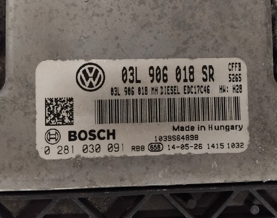 riadiaca jednotka motora 2.0TDI 103kW - 4