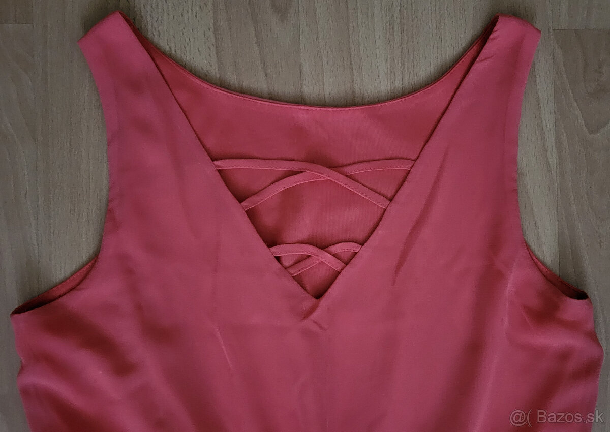 Šaty v oranžovej farbe - 4