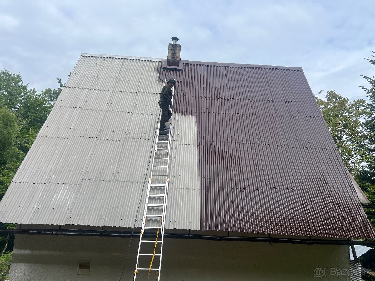 MALOVANIE STRIECH NÁTERY STRIECH ČISTENIE STRIECH - 4