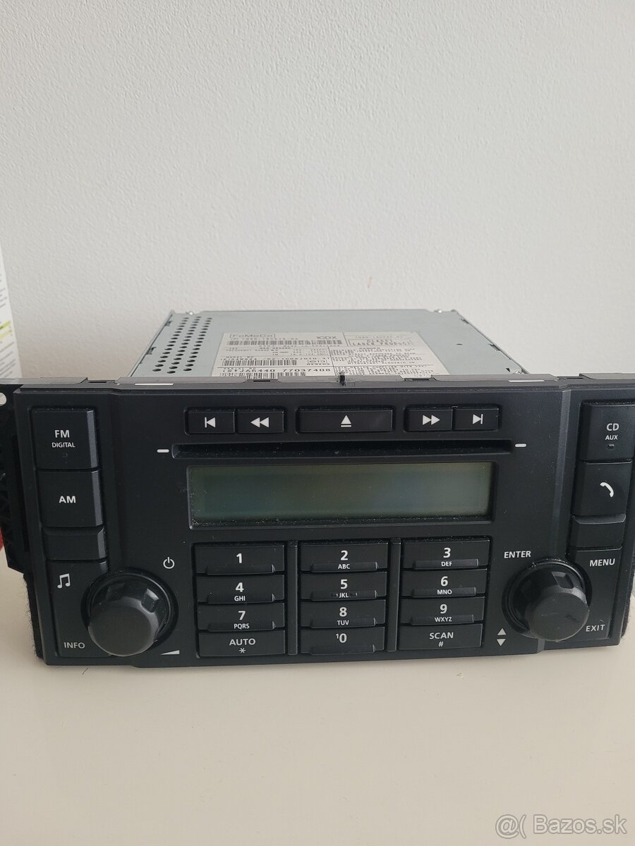 Radio landrover freelander 2 - 4