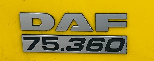 Ramenovy nosič kontajnerov DAF . - 4