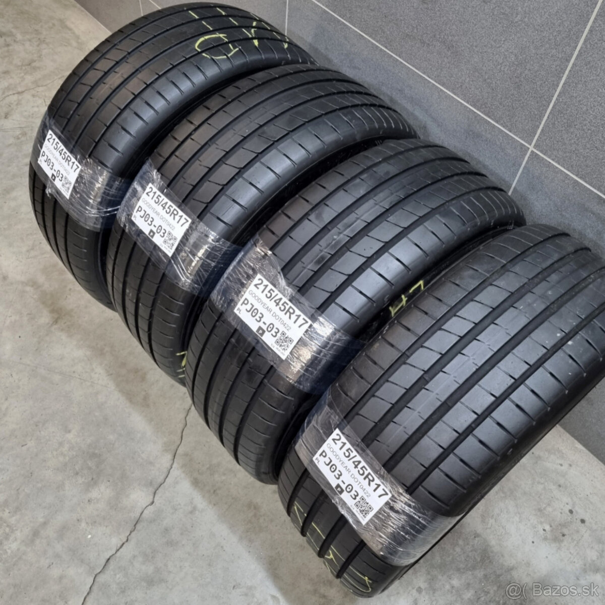 Letné pneumatiky 215/45 R17 GOODYEAR - 4