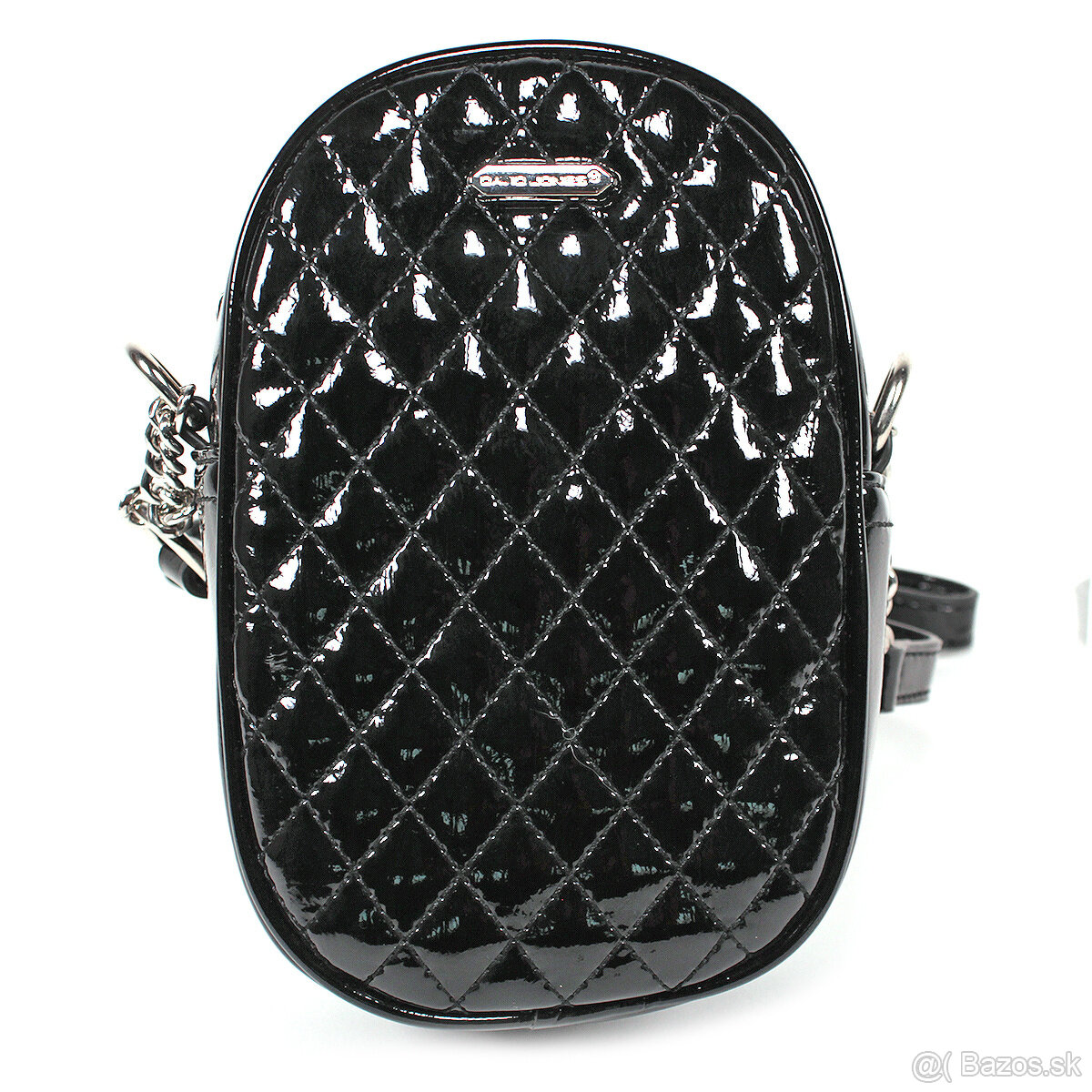 Lakovaná crossbody kabelka - 4