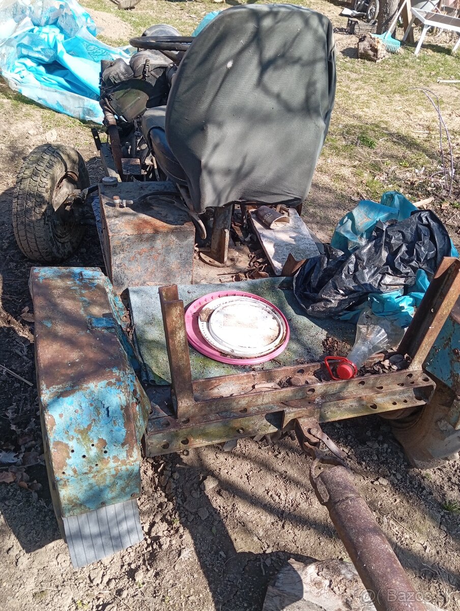 Predám traktor domácej výroby - 4