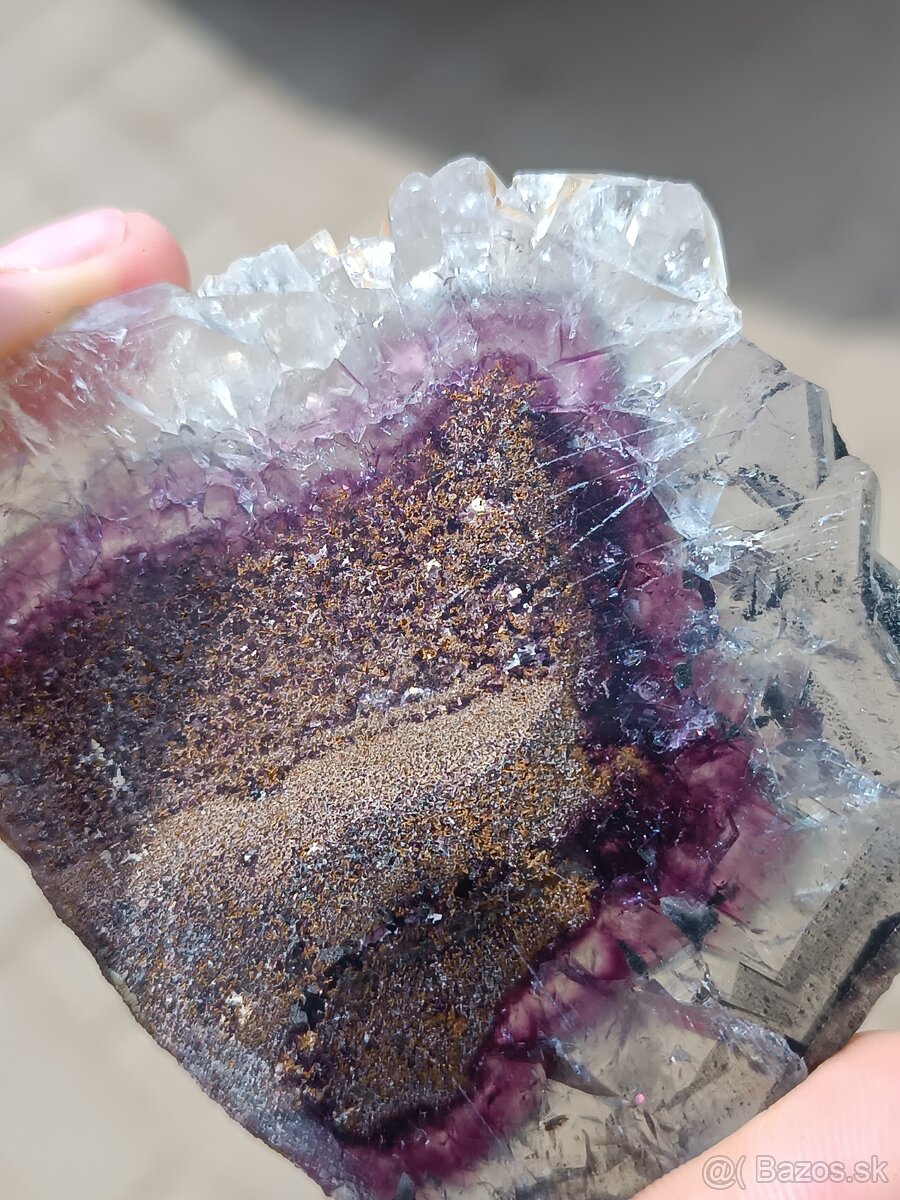 Plátok fluoritu - 4