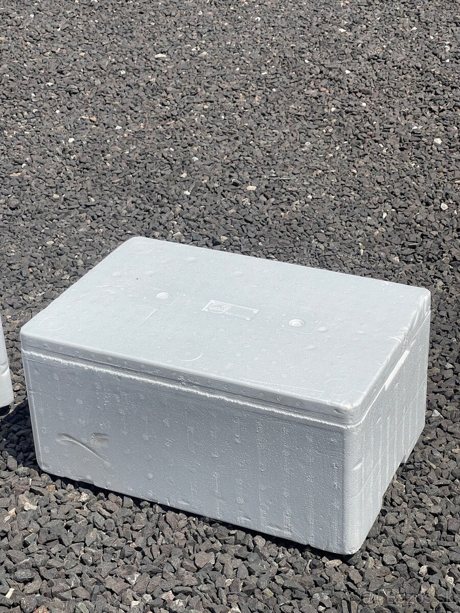 Termoboxy polystyrenove, chladiace boxy nove 13 ks - 4