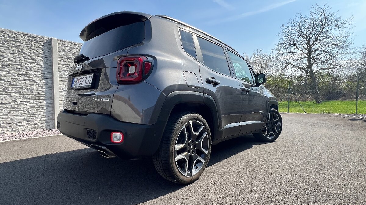 Jeep Renegade séria 4, 1,3 Turbo T4 150k 4x2 6DDCT Limited